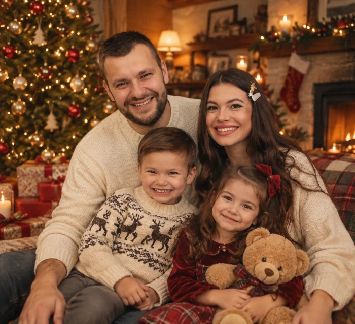 A Memory Wrapped In Christmas Lights sample