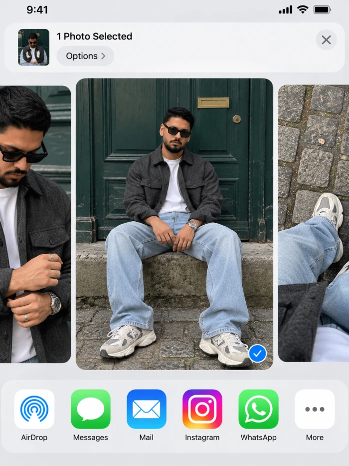 Aesthetic iPhone Streetwear Photo Dump sample