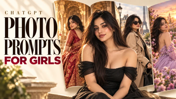 Best ChatGPT Photo Editing Prompts for Girls | Copy & Paste