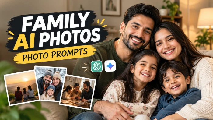 Best Family AI Photo Prompts for ChatGPT & Gemini (2026)