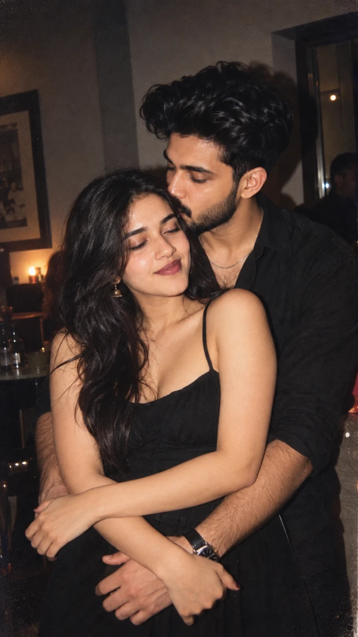 Candid Flash Couple Moment sample