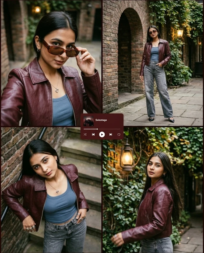 Cinematic Four-Frame Collage