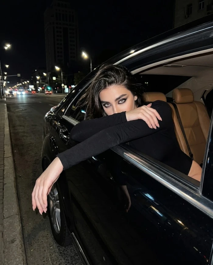 Cinematic Midnight Car Photography sample