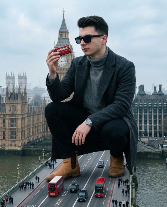 Colossal London Street Portrait