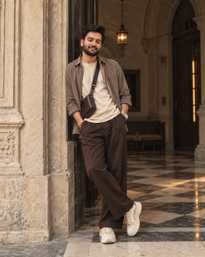 European Street Style Portrait sample