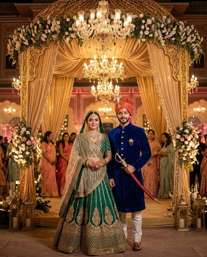 Grand Jaipur Palace Wedding Editorial