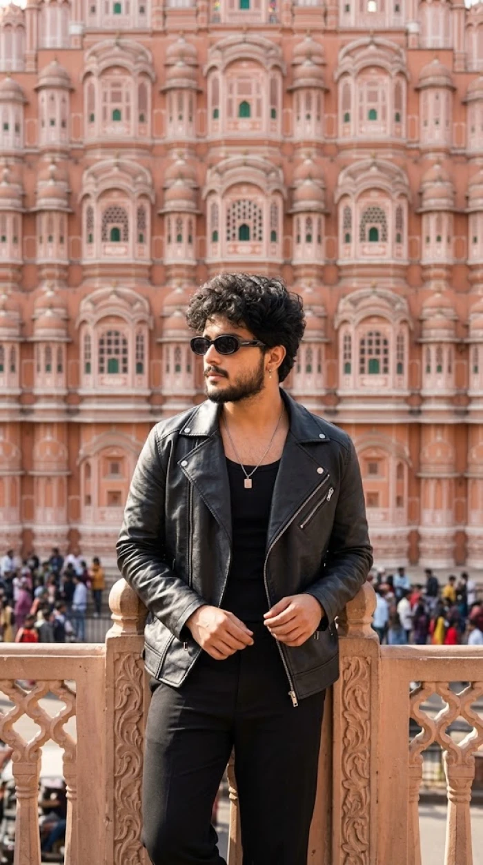 Hawa Mahal Fashion Portrait sample