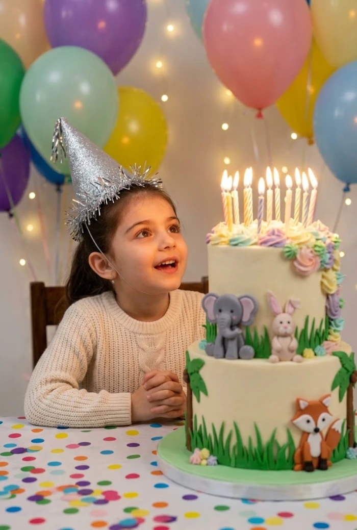 Magical Candlelight Birthday Moment sample