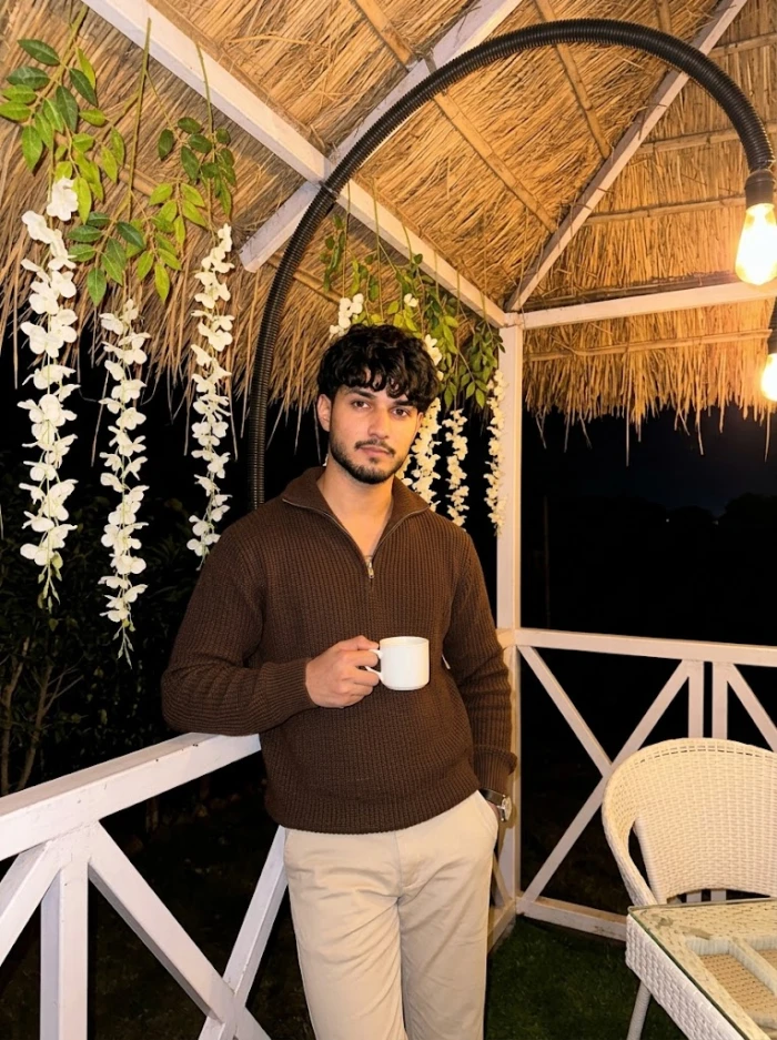 Midnight Coffee Aesthetic Portrait sample