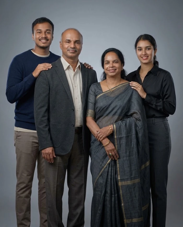 Premium Family Studio Photography sample