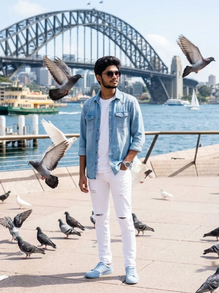 Sunny Seaside Fashion Editorial sample