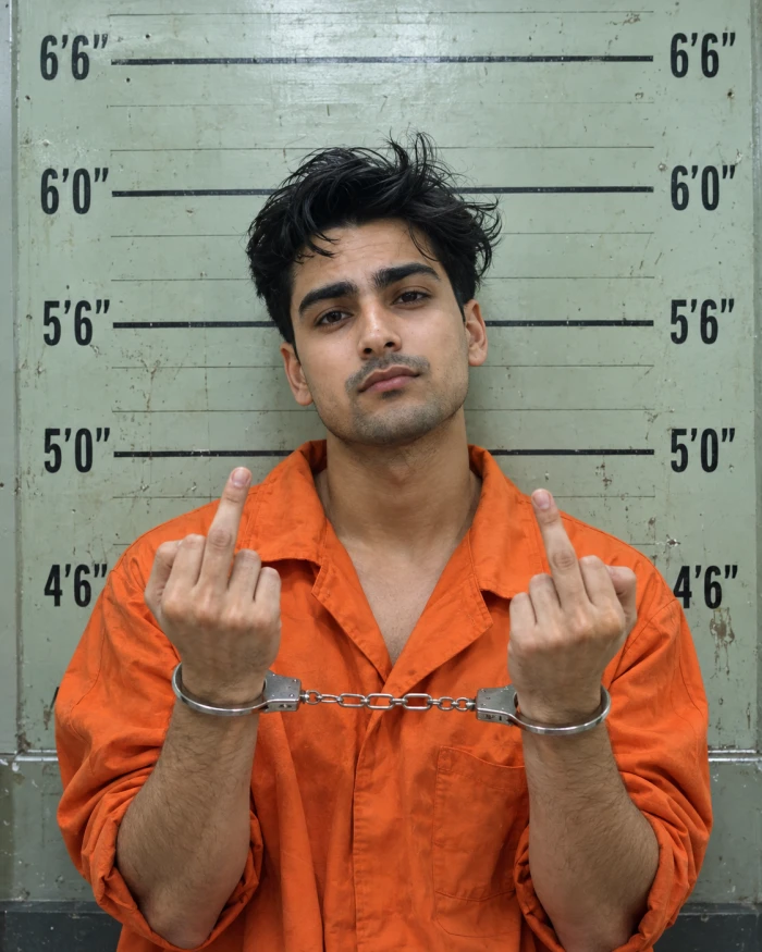 The Rebel Mugshot Portarit sample